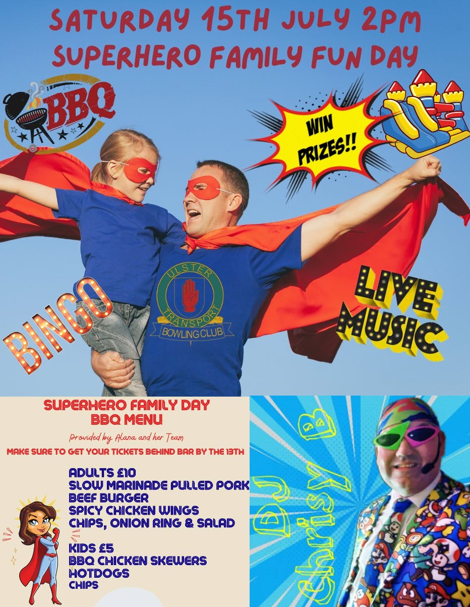BBQ - Superhero Family Fun Day